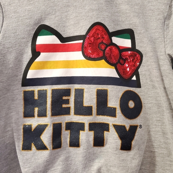 HBC x Hello Kitty Girl's Long-Sleeve Top - Size M (7/8) - Picture 5 of 13